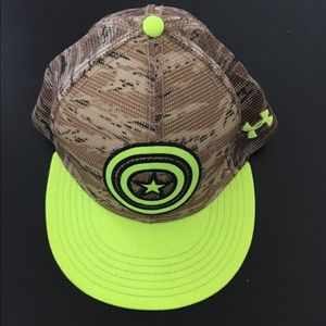 Men’s Under Armour Marvel flat brim cap